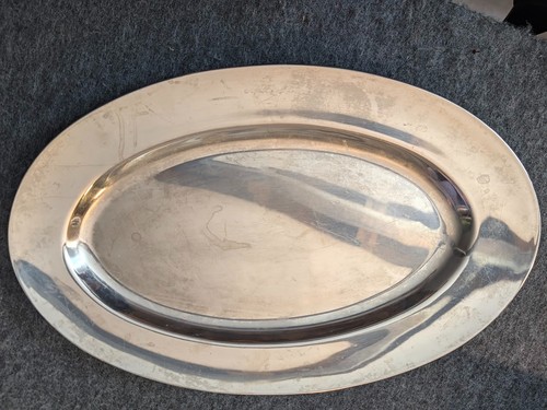 Large stainless steel serving - large,