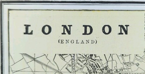 Vintage 1896 london - 1896, england